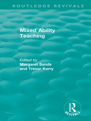 cover image of Mixed Ability Teaching